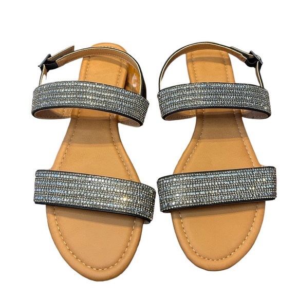 Shoes - Studio 1886 Women’s double strap Shimmer Sandals Size 11